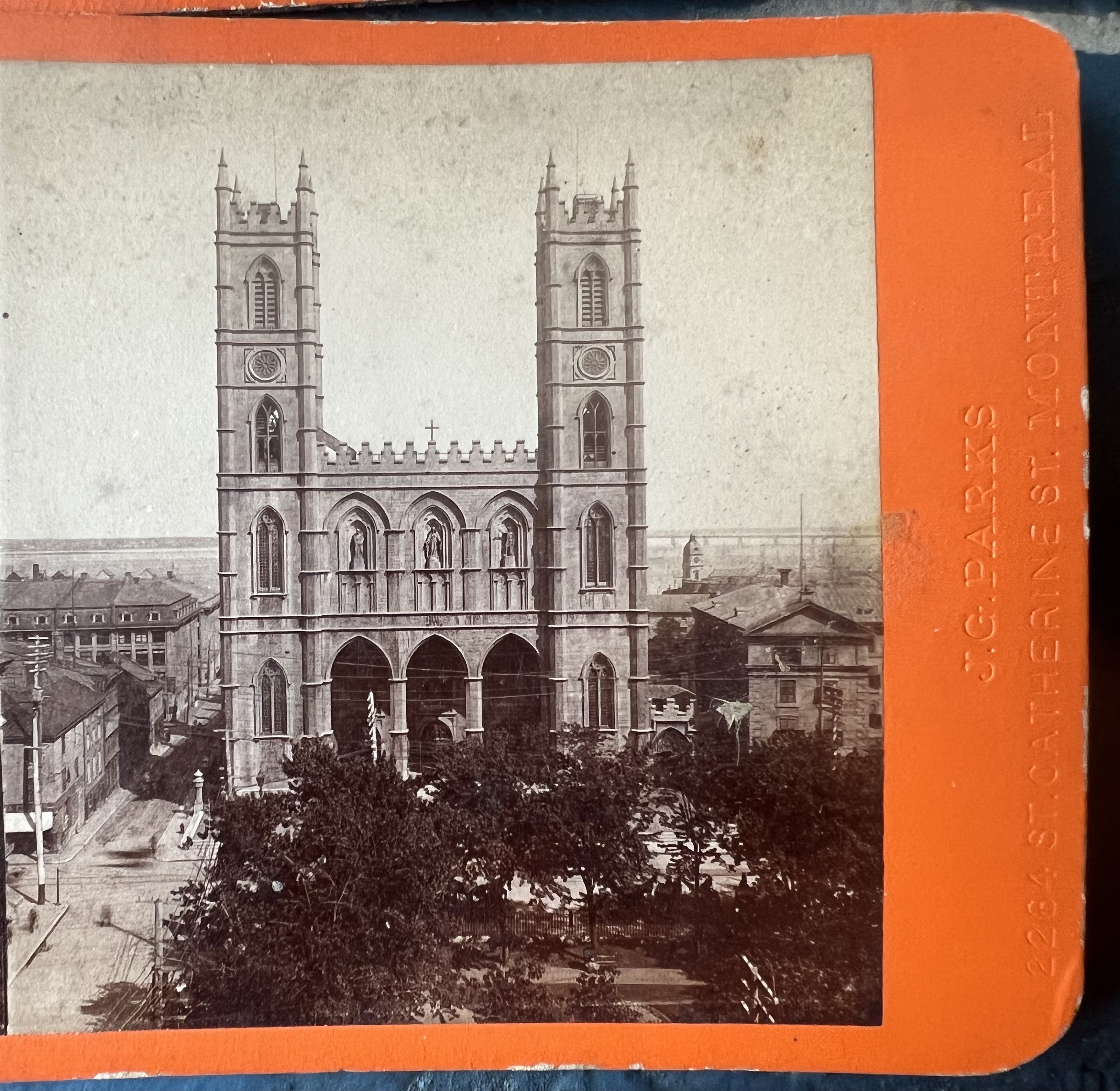 Montreal @1870s J.G. Parks stereoscopic photo Victoria Bridge Montreal @1870s J.G. Parks stereoscopic photo Victoria Bridge