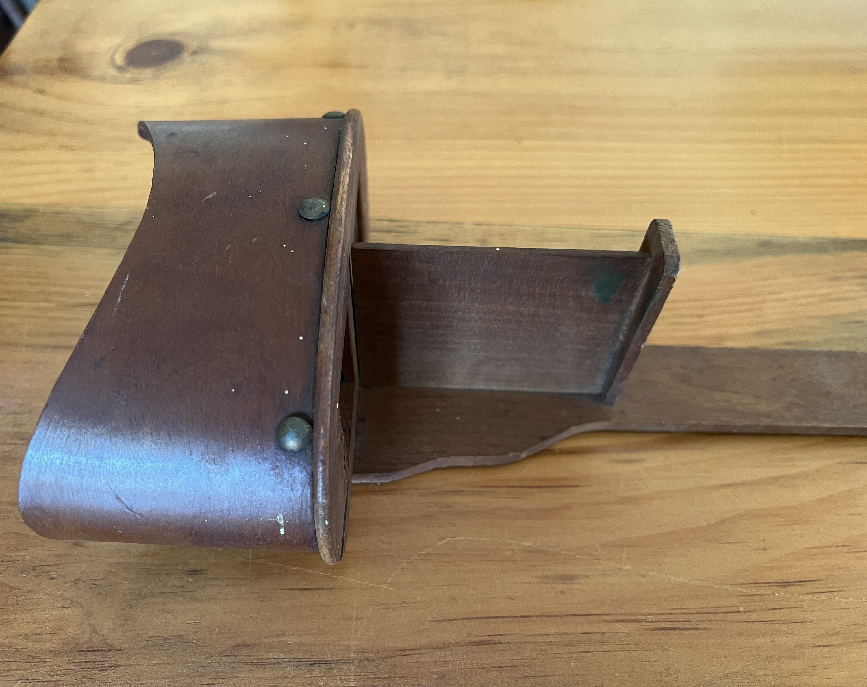STEREOSCOPE Antique Wood Stereoscope PARTS Holmes Style Stereopticon