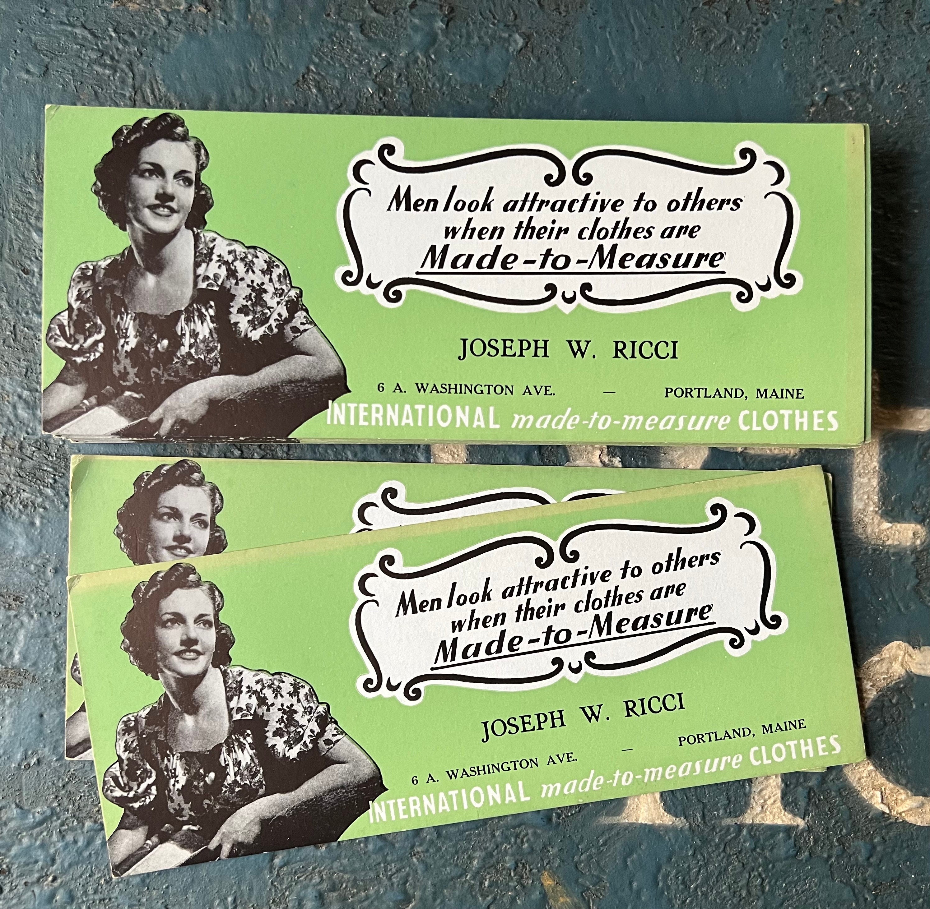 Vintage Ink Blotter Advertising Cards 35 1940s Gerlach Barklow Co