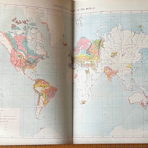 1873 Illustrated Geography Book: The Earth by Elisee Reclus, 1st Edition