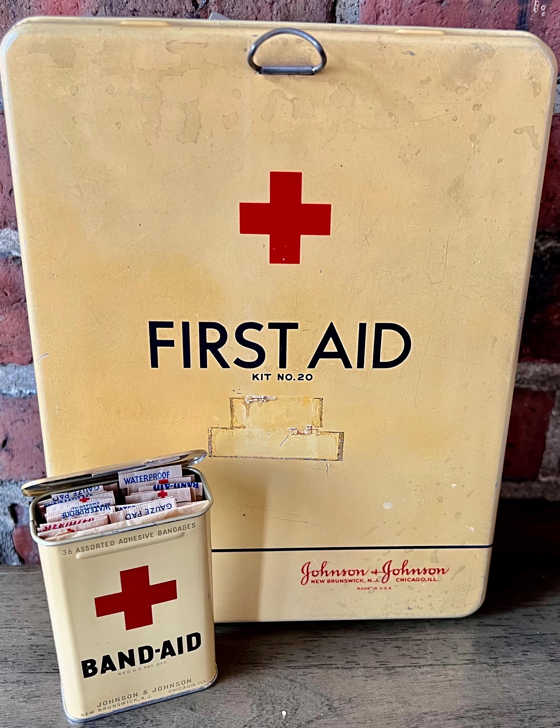 Vintage Rare First Aid Box - Etsy
