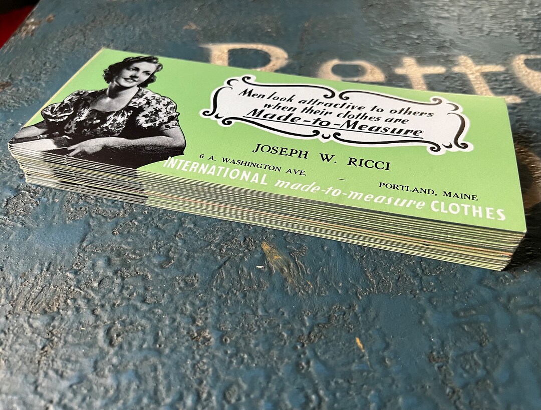 Vintage Ink Blotter Advertising Cards 35 1940s Gerlach Barklow Co