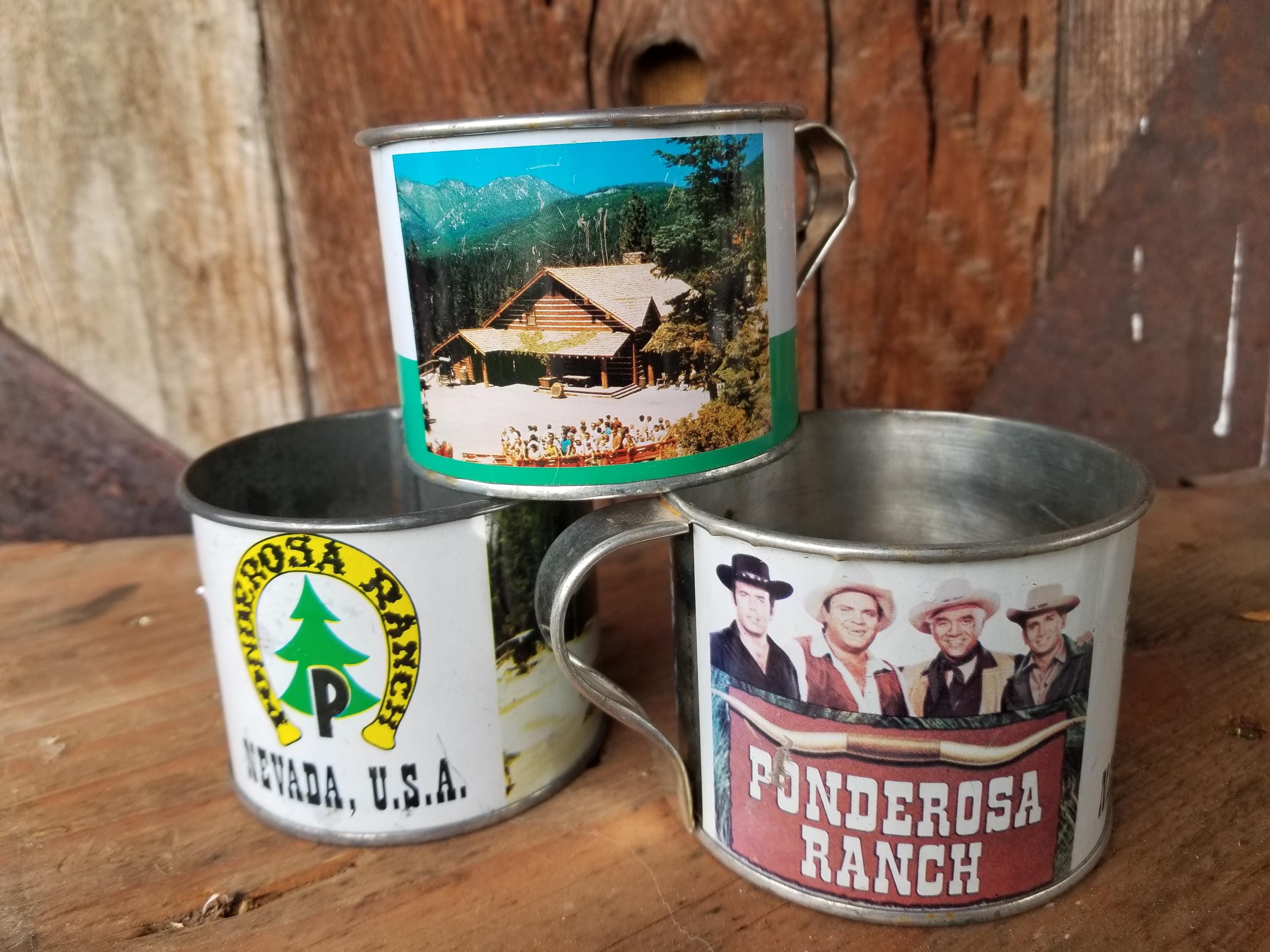 カウボーイ　コーヒーカップ＆ソーサー　TEPCO US ウェスタン　アンティーク Cowboy tin cup - Etsy 日本