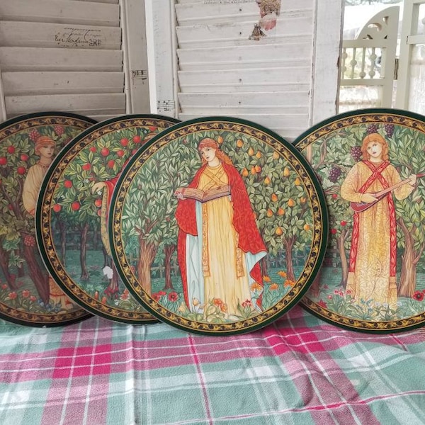 Round Holiday Placemats Etsy