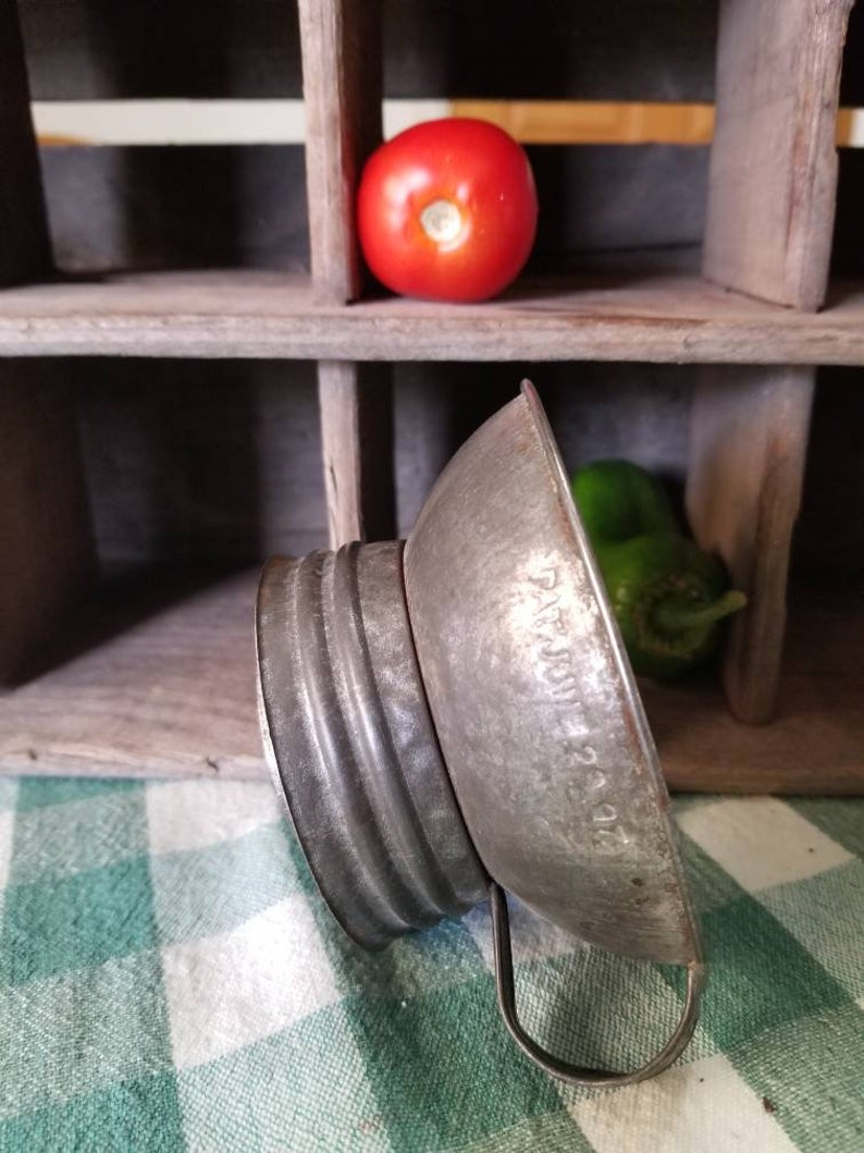 Antique 1897 jar funnel. This rare screw on funnel is truly a Etsy