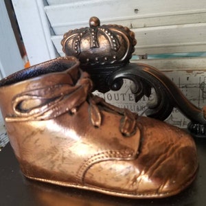 Brass Baby Shoes 