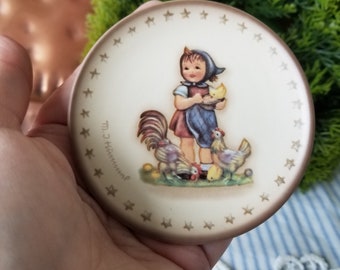 Adorable MJ Hummel Miniature Collectors Plate Series. Each