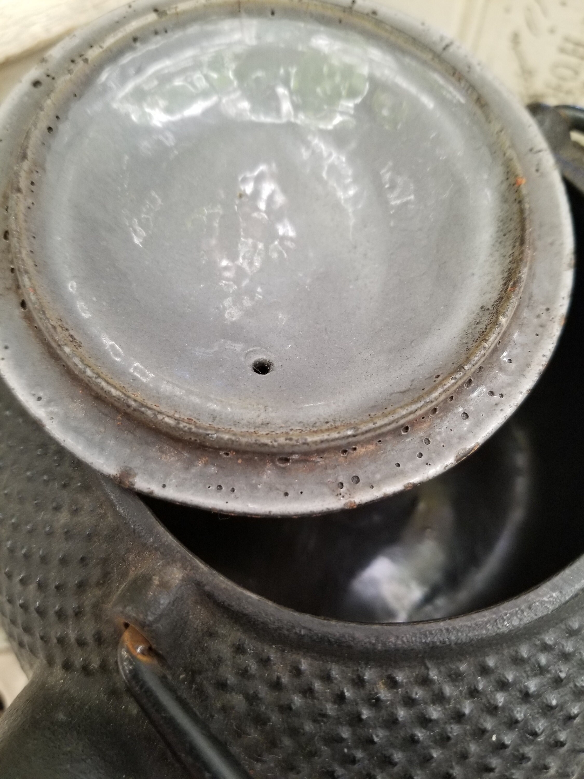 中国宋時代 影青急須型水滴 幅約12㎝ 東Y7-0715⭐︎1Fタエサ Vintage Cast Iron Asian Uwade Kyusu Teapot. This Delightful