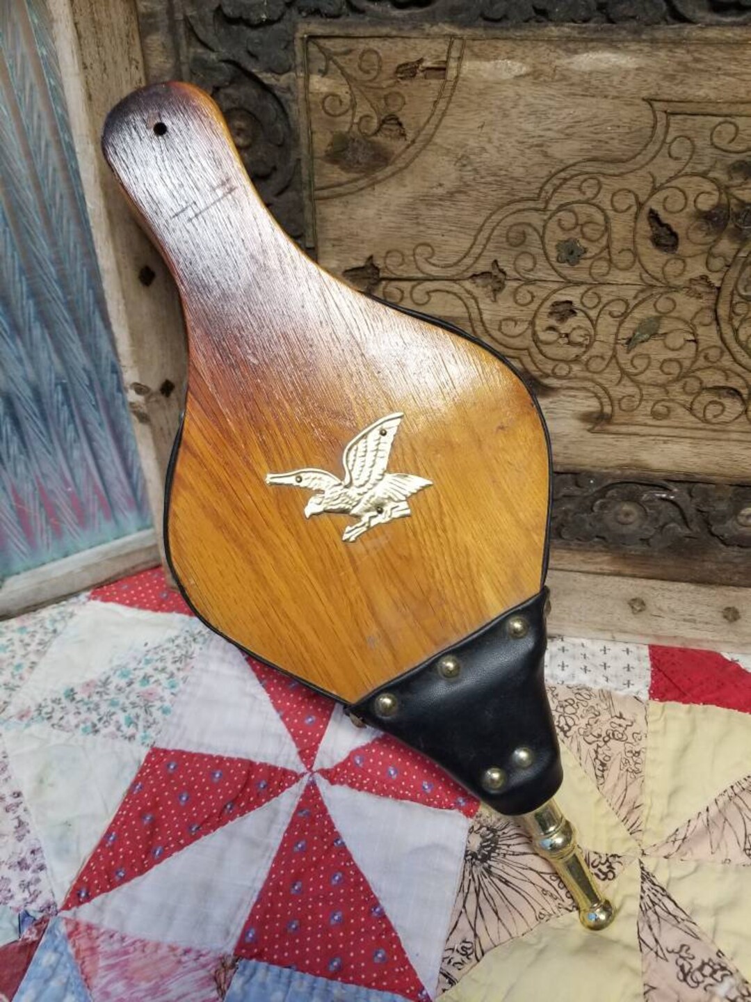 Vintage Fireplace Bellows. Hang These Fully Functional Bellows Etsy