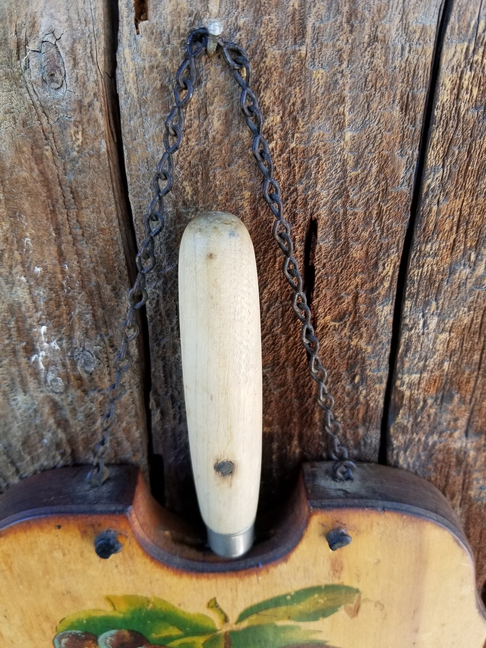 Delicious midcentury decorated hanging cutting board with Etsy