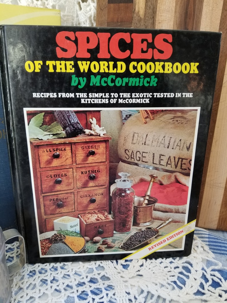 Spices of the World Cookbook by Mccormick 1979 Version. Etsy