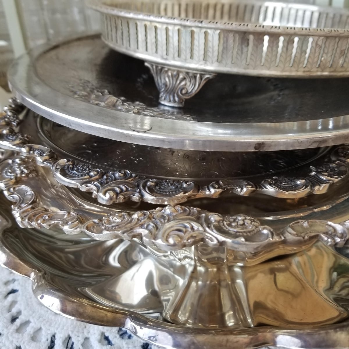 Silver Plated Trays