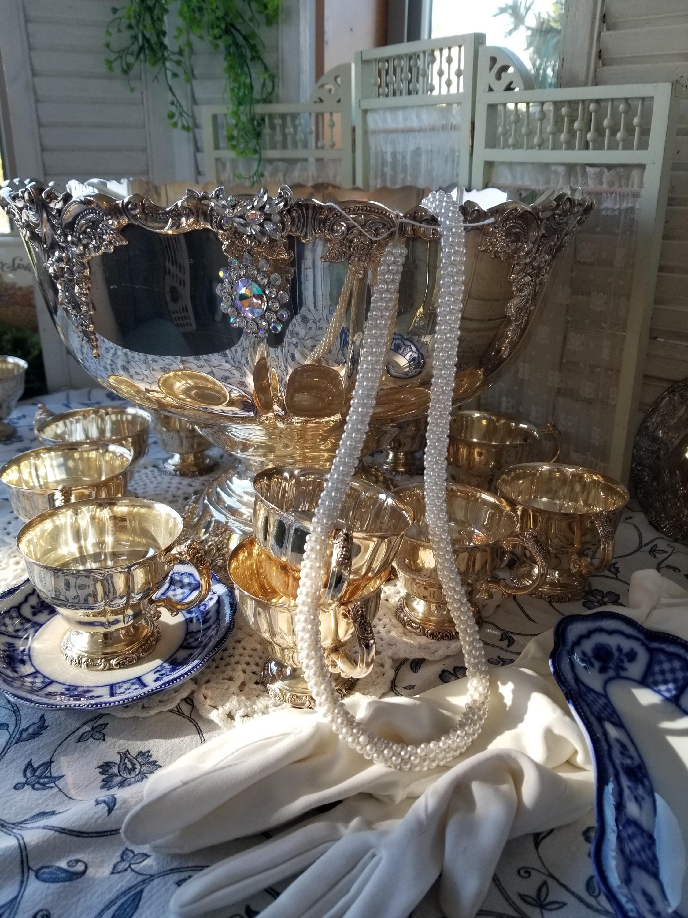 Wallace Silversmiths ウォレス シルバー 茶色 ボウル