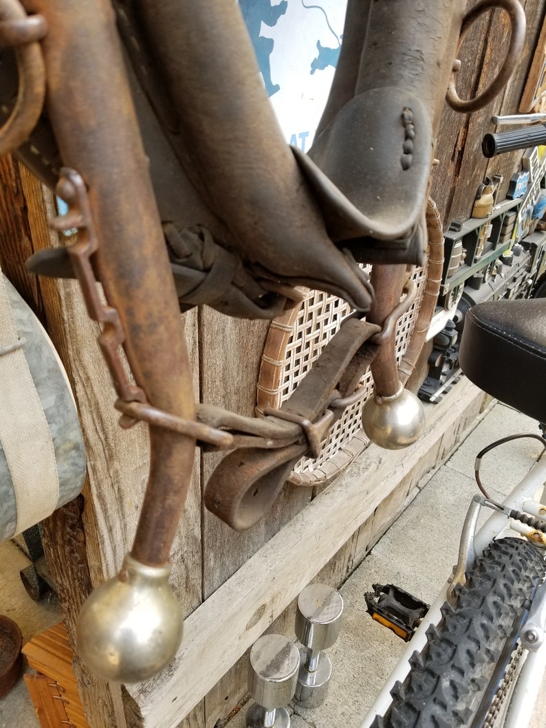 Antique horse tack horse harness cattle yoke farm salvage Etsy