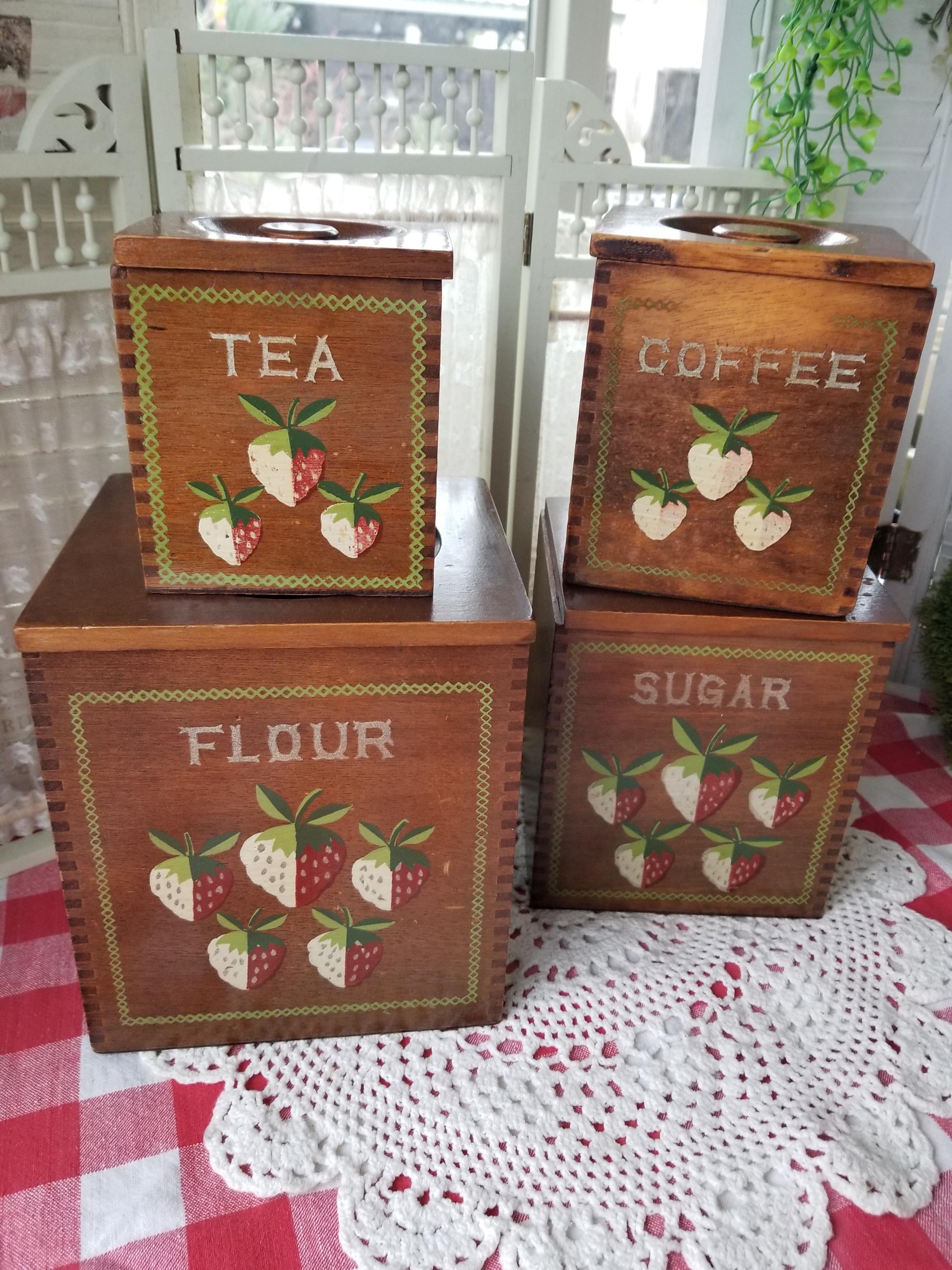 ヴィンテージストロベリーFLOURボックス