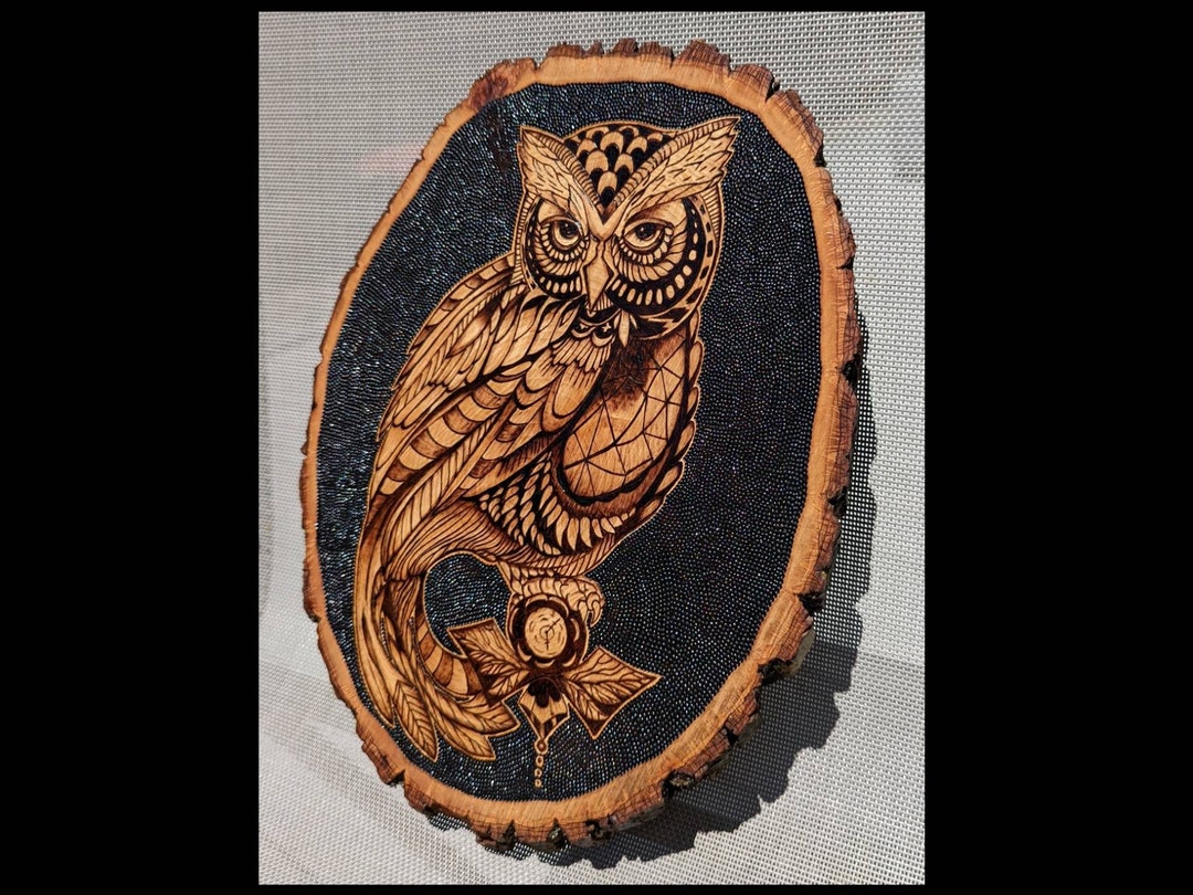Owl Wood Wall Art Owl Wood Carving Cabin Wall Decor Owl - Etsy