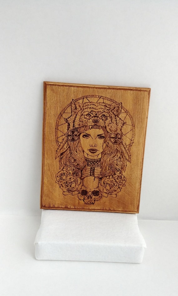Indian Woman Wooden Wall Art For The Home Native American Woodburning Hanging Handmade Wood Decor Anniversary Gift Mothers Day - Wooden Wall Art Decor India Indian Woman Wooden Wall Art For The Home Native American Woodburning Hanging Handmade Wood Decor Anniversary Gift Mothers Day - Wooden Wall Art Decor India
