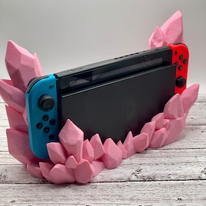 Crystal Switch Dock | Gaming | Stand | 3d Printed