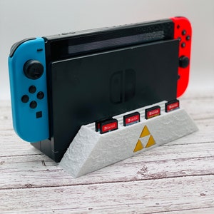 Hero of Time Sword Pedestal Switch Holder | Gaming | Stand | 3d Printed