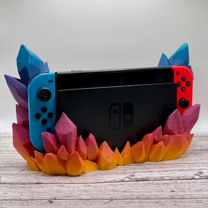 Crystal Switch Dock | Gaming | Stand | 3d Printed