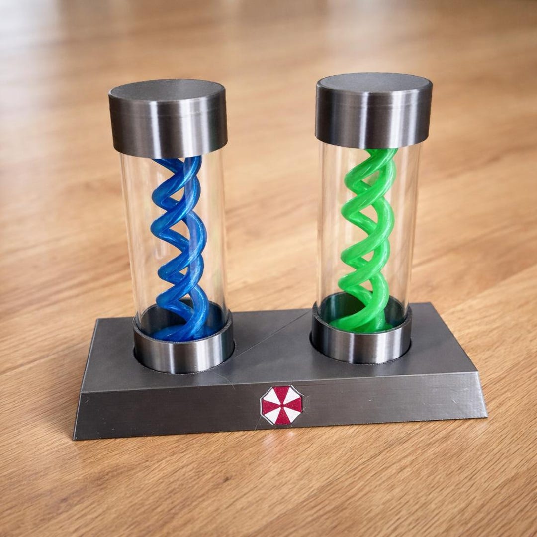 Resident Evil Virus Vial Display | Umbrella Lab Prop | Sci-fi Biohazard ...