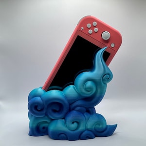 Cloud Dock for the Switch Lite | Gaming | Stand | 3d Printed
