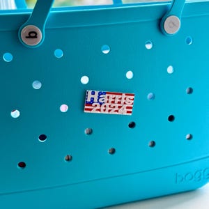 Harris 2024 Charm | Bogg Bag | Bag Accessory | 3d Printed