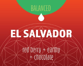 El Salvador Honey Washed Light Roast Coffee, Artisan Whole Bean