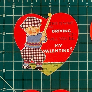 1930&#39;s Originale Valentinskarten