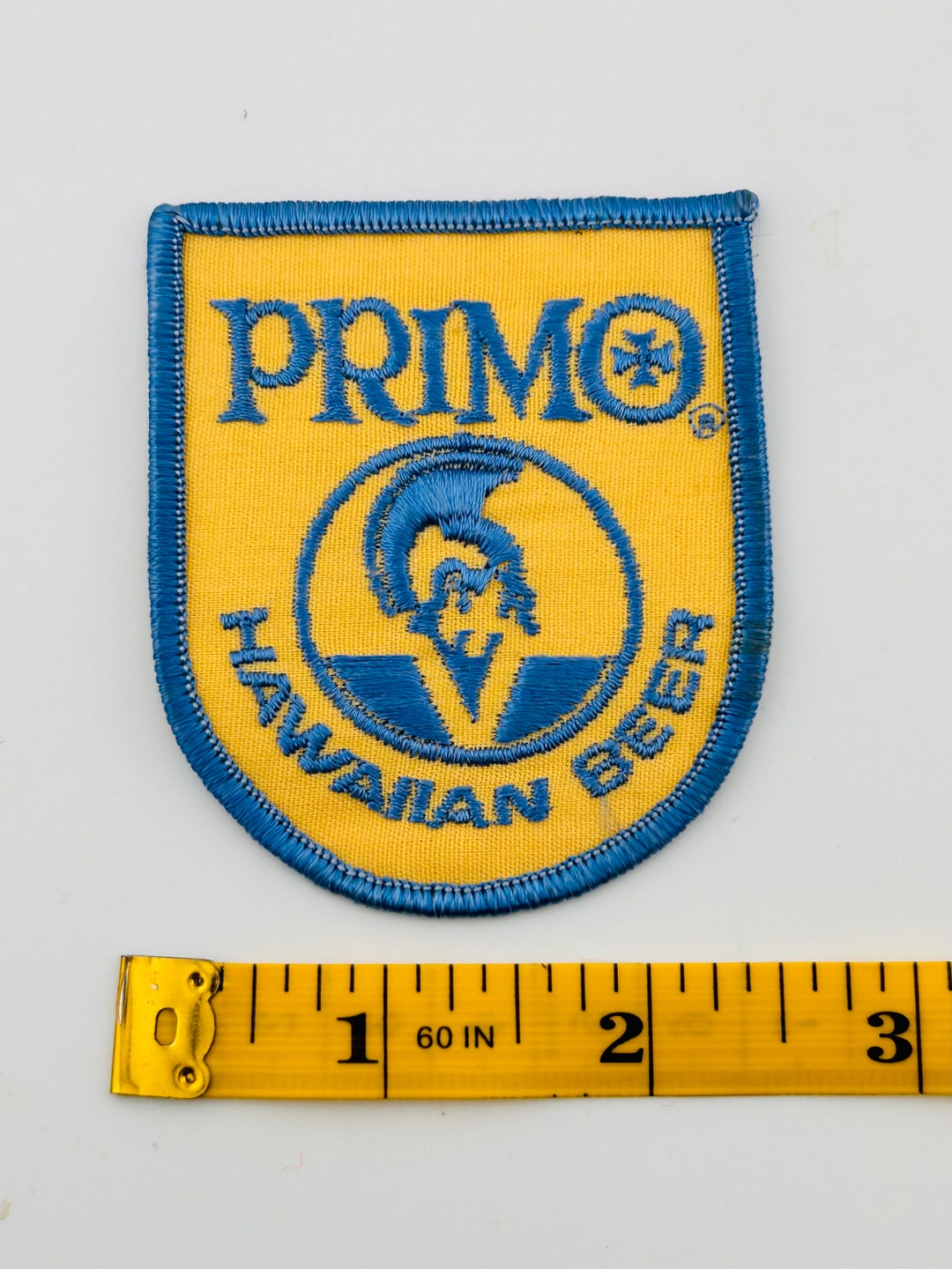 Vintage Primo Hawaiian Beer Patch, Vintage Beer Patches, Souvenir Patch