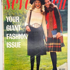 Vintage Seventeen Magazine, August 1970, Seventeen Teen Magazine