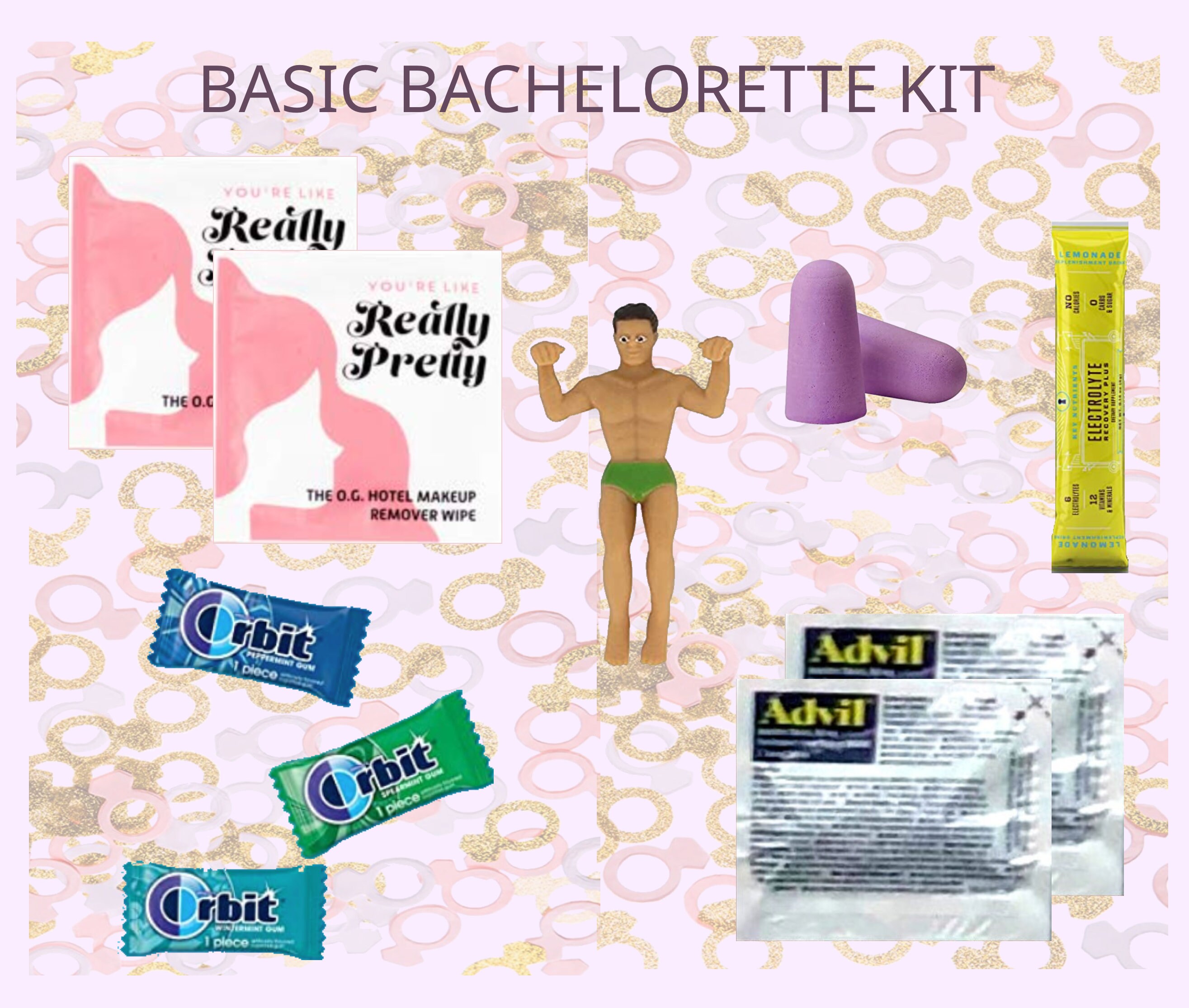 Bachelorette Survival Kit Recovery Kit Bachelorette Gifts Etsy