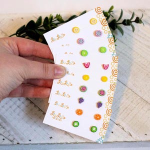 Fruit Salad Earrings // Summer Jewelry // Fruit Slices