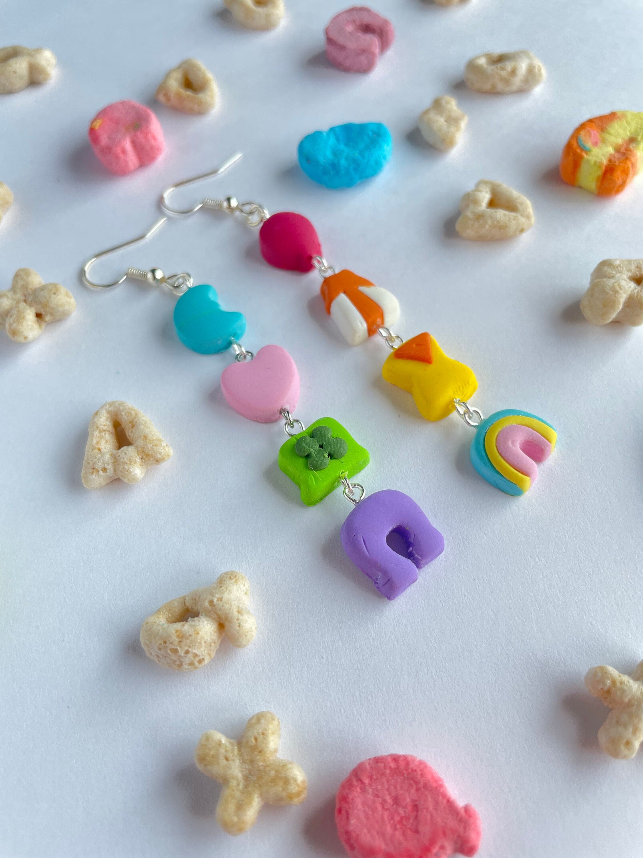 Lucky charm best sale earrings
