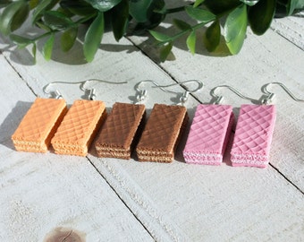 Wafer Earrings