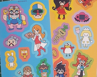 Garlic Man company stickers for Cute Kawaii Journaling