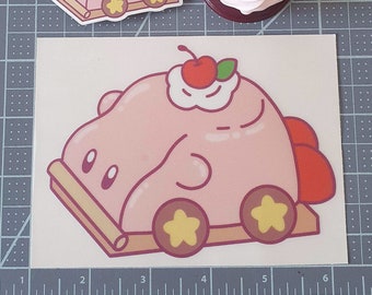 Pegatina de Kirby Carby Peeker