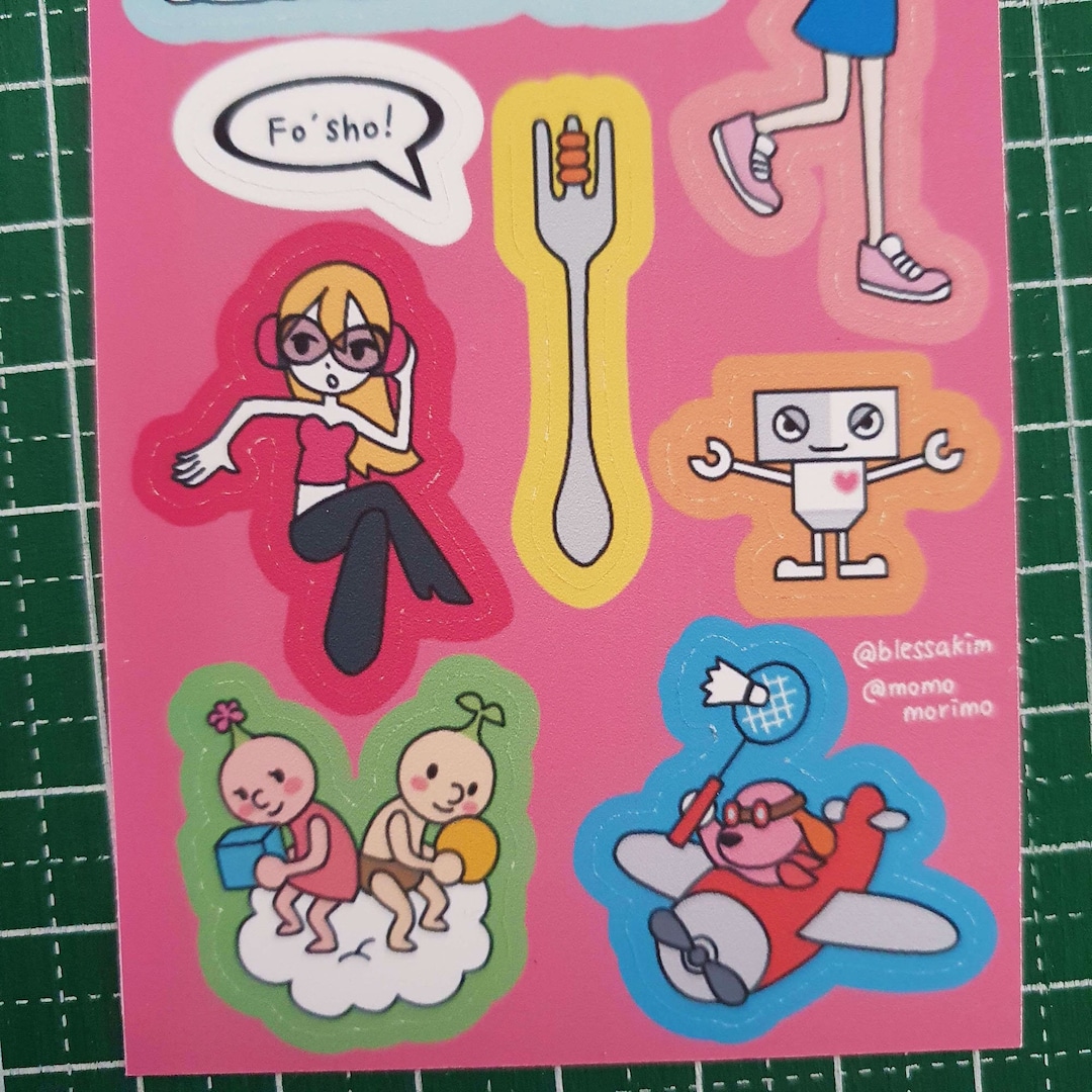 Rh Deggaser Sticker RH FEVER REMIX 10 Stickers for Cute Kawaii Journaling - Etsy