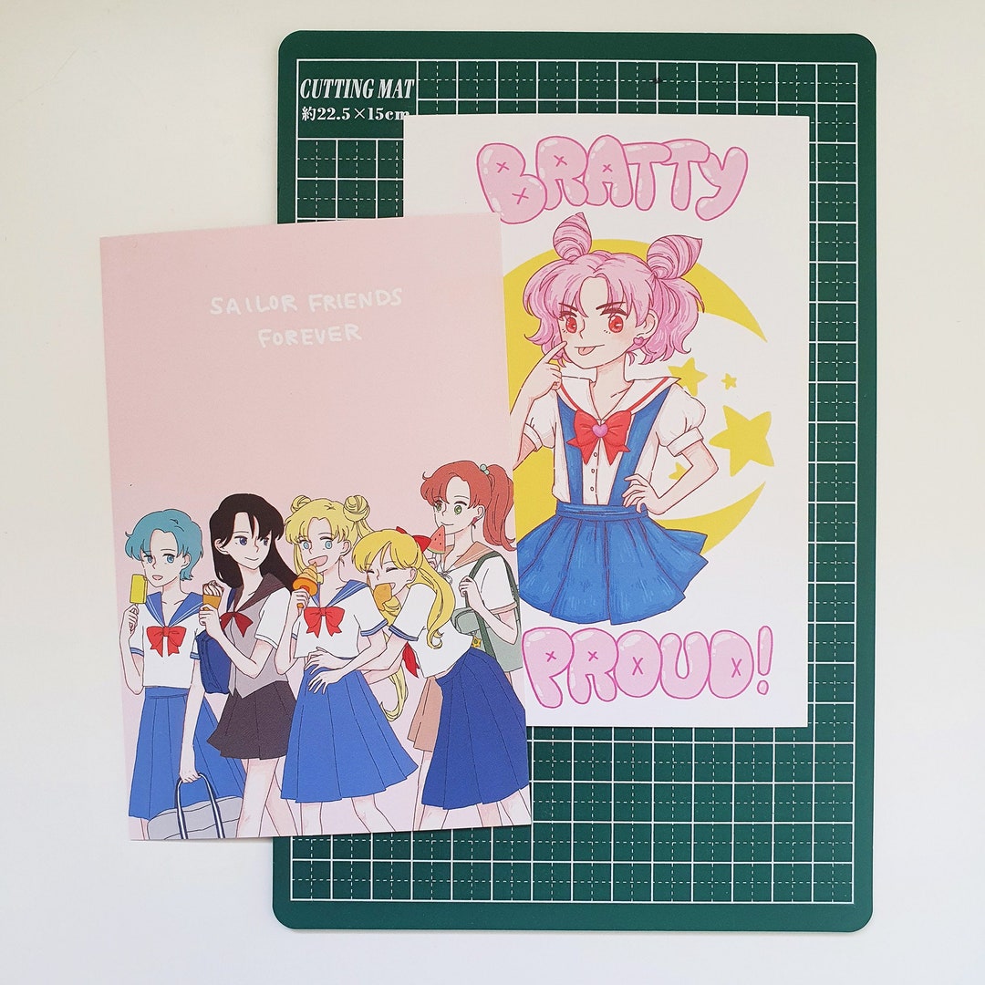 Sailor Moon Mini Print Postcards - Etsy