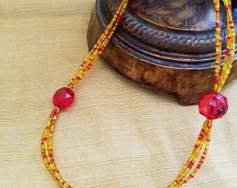 Fiery Necklace