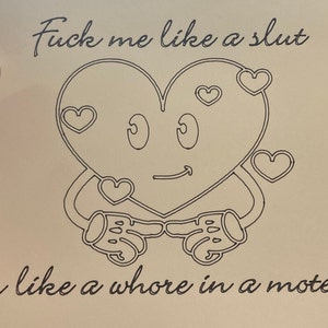 Fuck me card