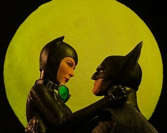 The Cat & the Bat-Action figure Photography