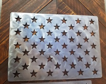 American flag stencil wooden flag star stencil steel 14x19.6 inch union cnc cut