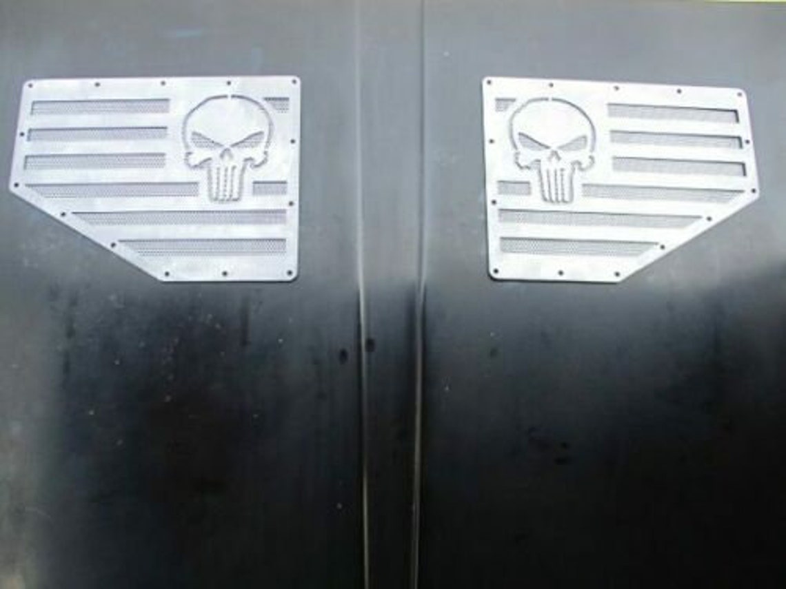 Skull Hood Vents Universal Fits Jeep XJ ZJ WJ Toyota Land Etsy