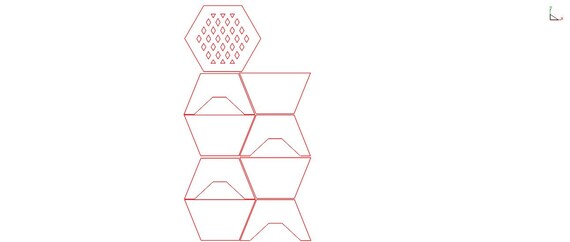 36 Inch Hexagon Fire Pit Dxf File Svg File Downloadable File Etsy