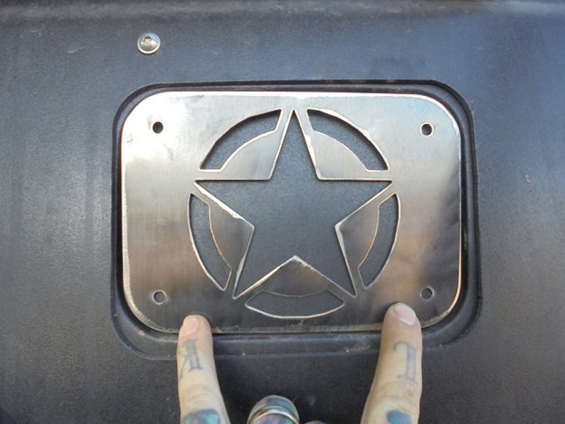 Gas Door Cover Fits 84 to 2001 Jeep Cherokee Gas Door Lid Etsy