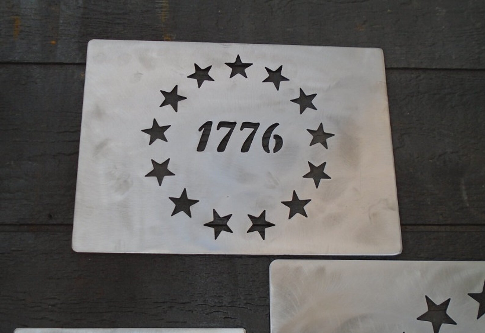 American Flag Stencil Wooden Flag 1776 Betsy Ross Star Stencil Etsy