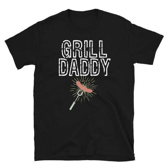Grill Daddy Grill Master BBQ Fathers ShortSleeve Mens TShirt Etsy