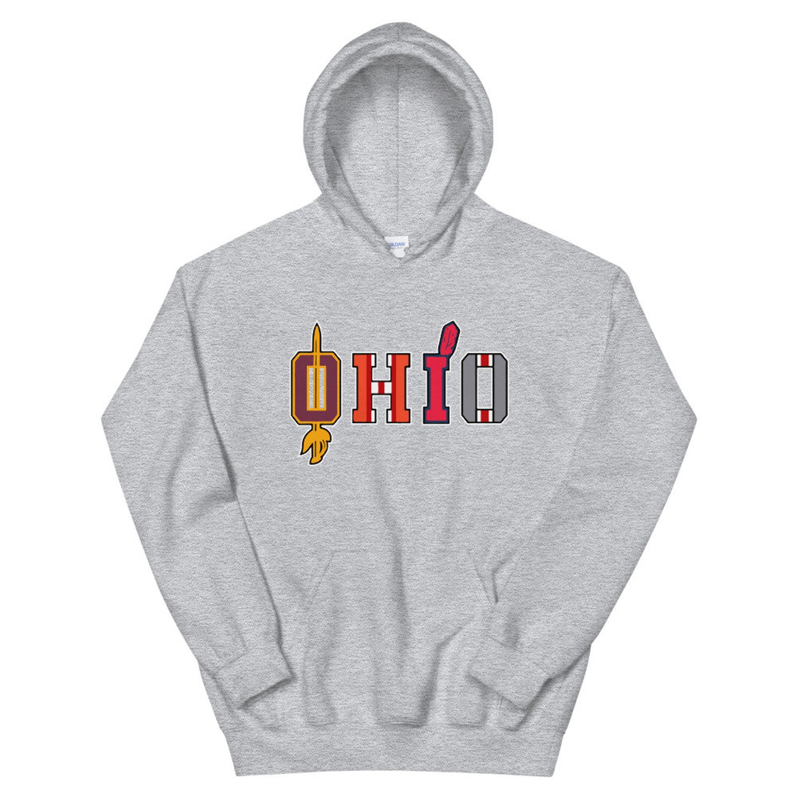 Ohio Sports Fan Cleveland and Columbus Football Basketball Baseball