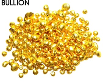 2 Gramm raffiniertes 24k Gold .9999+ fine gold grain SHOT (#GS200)